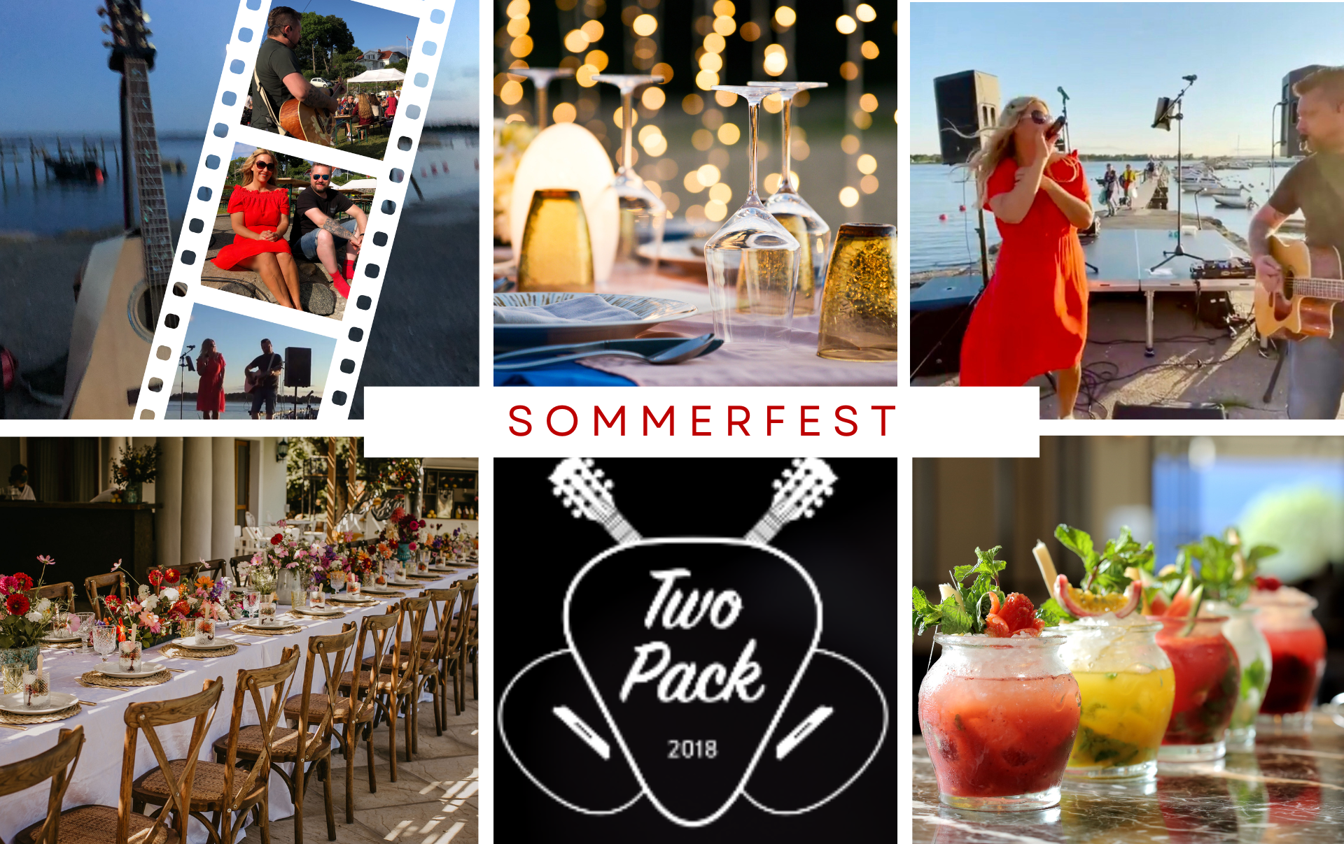 TwoPack Party Duo til sommerfest